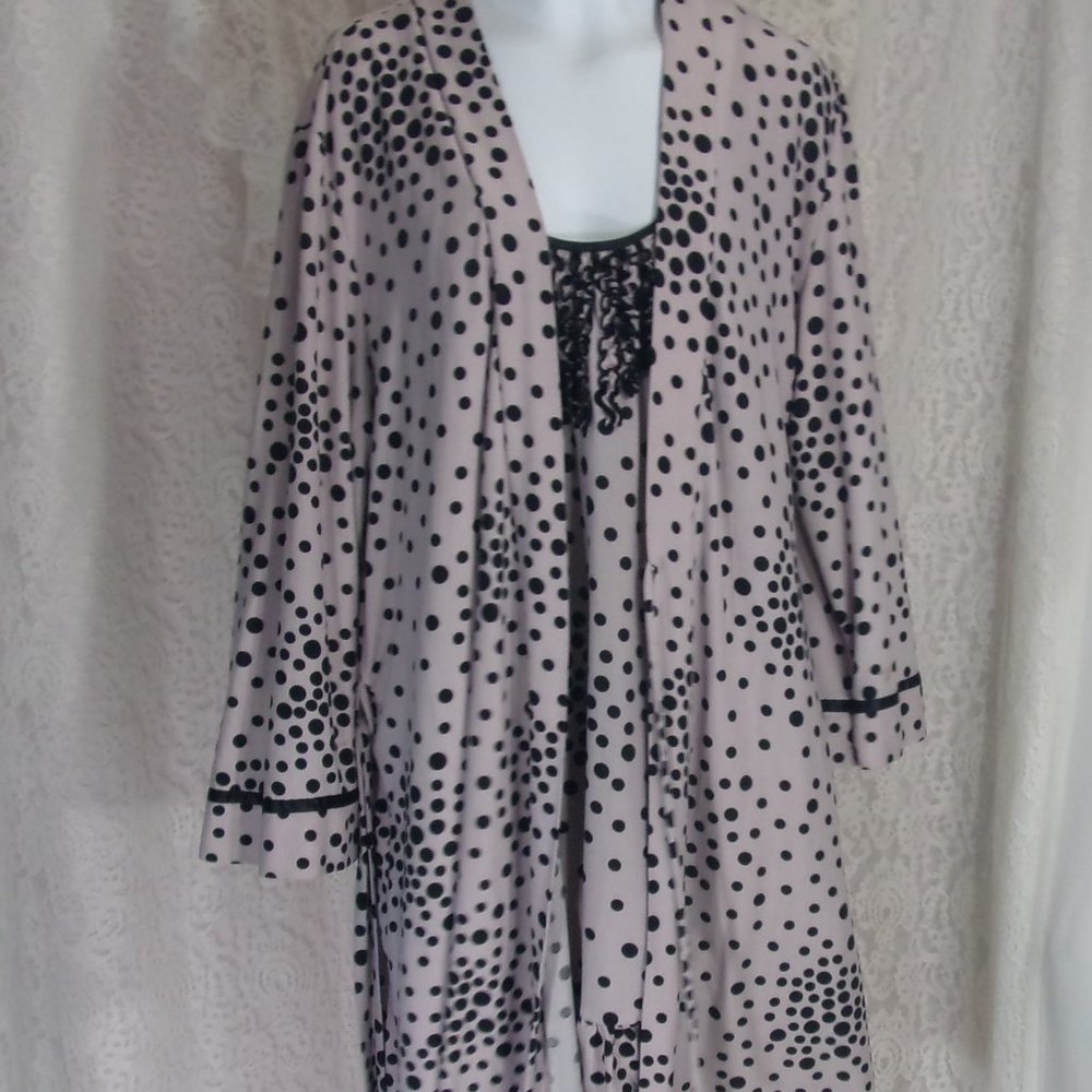 Donatella Nightgown Robe Set